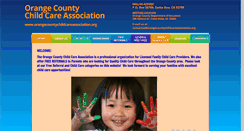 Desktop Screenshot of orangecountychildcareassociation.org